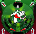 фънски игра 7up пинбол