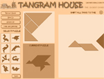 IQ игра Tangram House